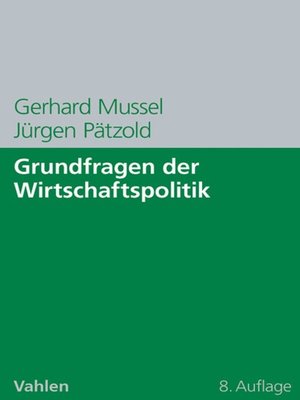 cover image of Grundfragen der Wirtschaftspolitik